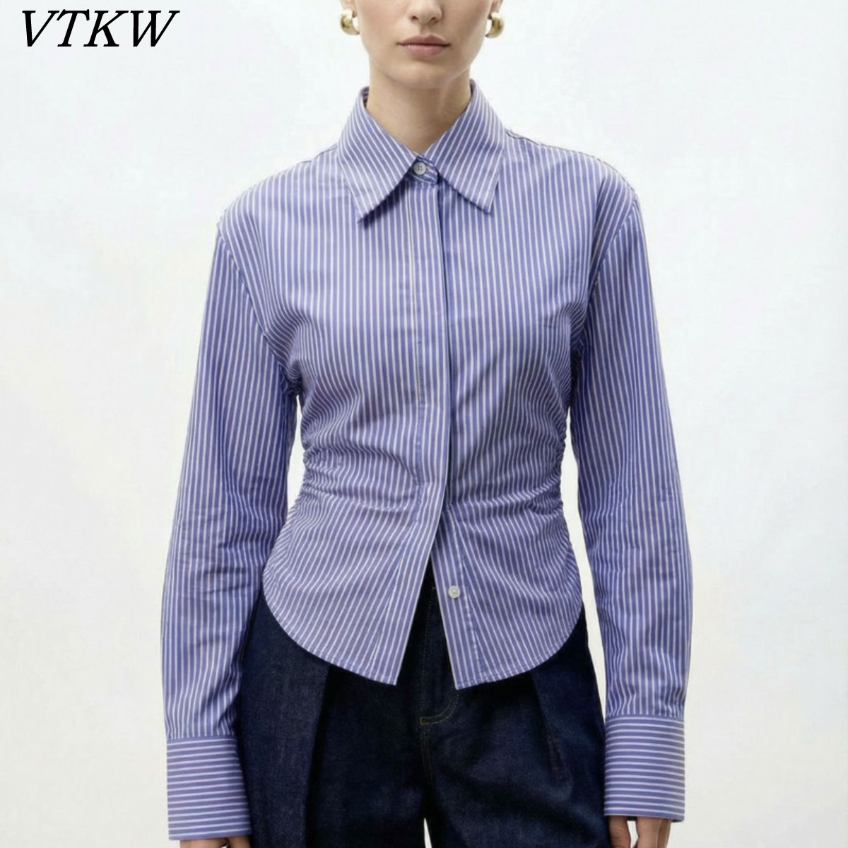 Women Formal Wear Tops - VTKW 2026 New Women Elegant Shirt