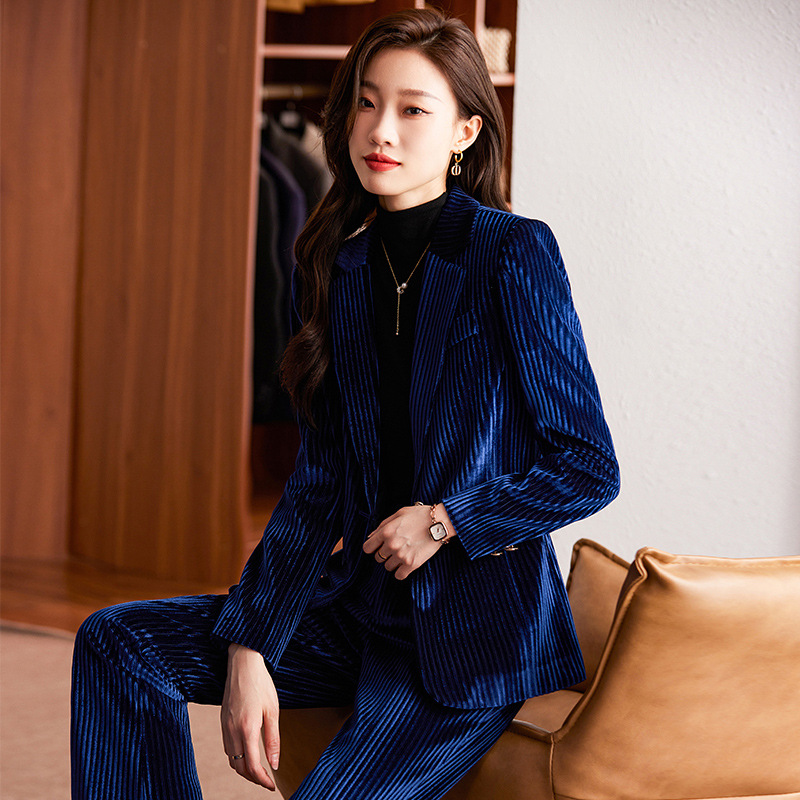 Women's velvet blazer for autu - High End Women'S Formal Wear reseña y precio