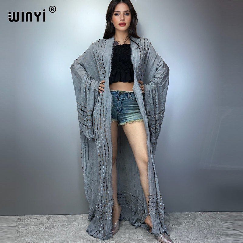 WINYI summer kimono Hand dyed  - Young Women'S Formal Wear reseña y precio