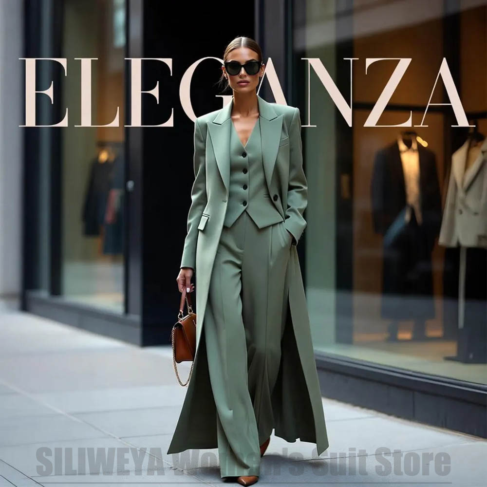 Chic Women's Suit Set Three Pi - Women Formal Wear Outfits reseña y precio