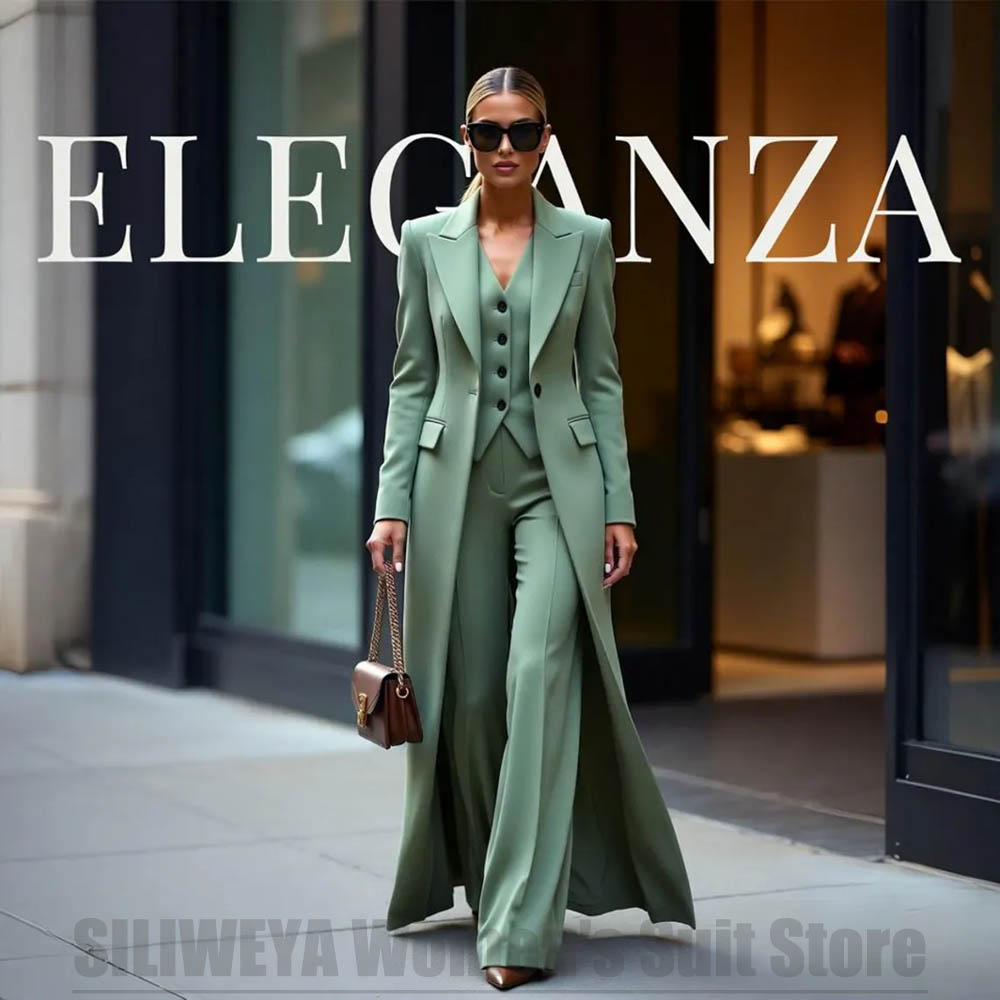 Chic Women's Suit Set Three Pi - Women Formal Wear Outfits reseña y precio