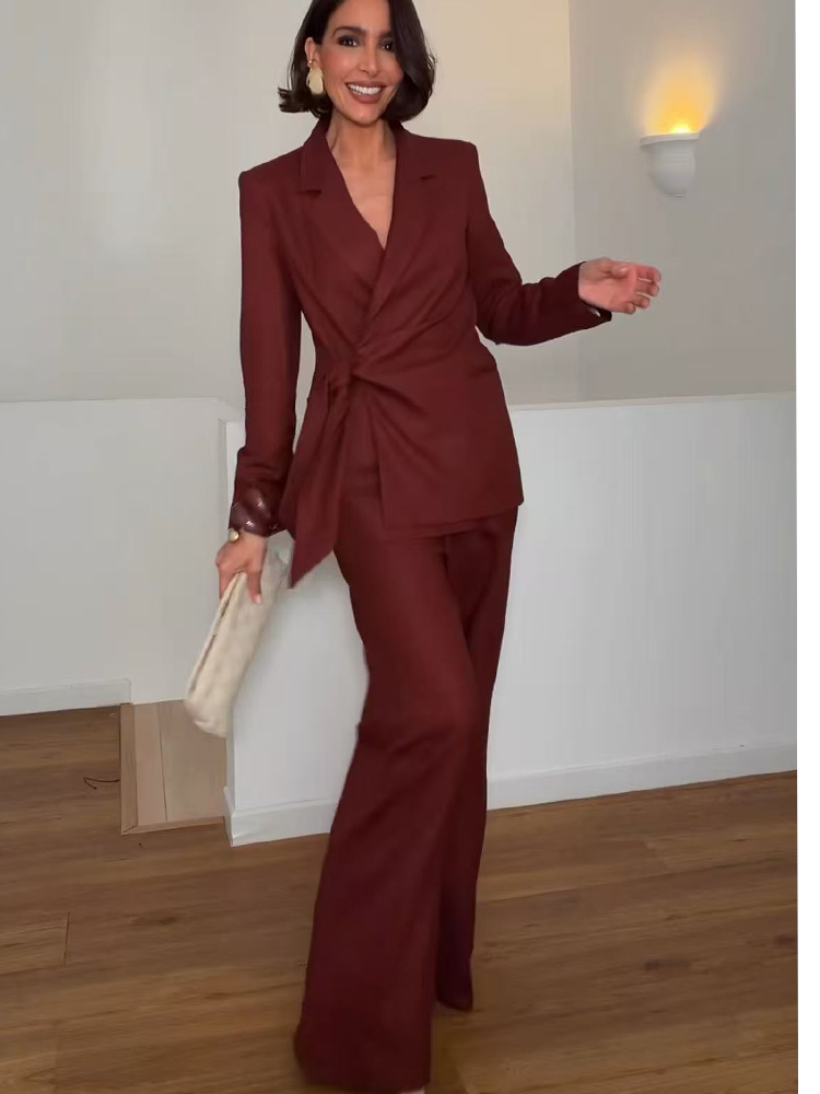 Fashion Office Ladies Blazer P - Women Formal Wear Trousers reseña y precio