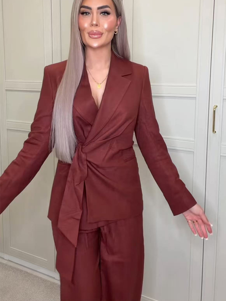 Fashion Office Ladies Blazer P - Women Formal Wear Trousers reseña y precio