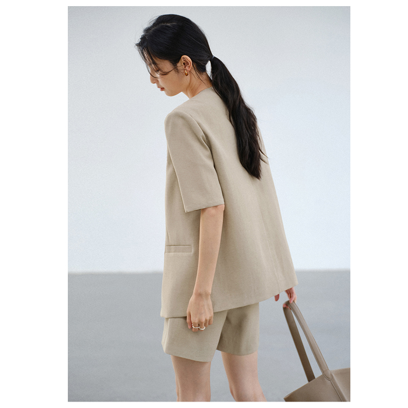 Solid Color 100% Natural Linen - Women Formal Wear Tops reseña y precio