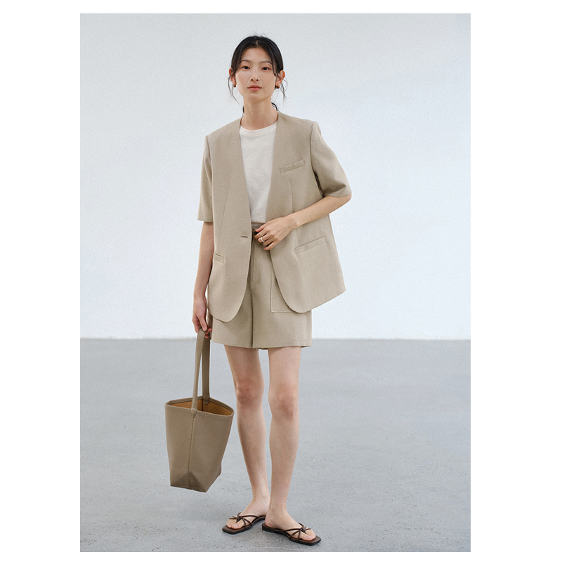 Solid Color 100% Natural Linen - Women Formal Wear Tops reseña y precio