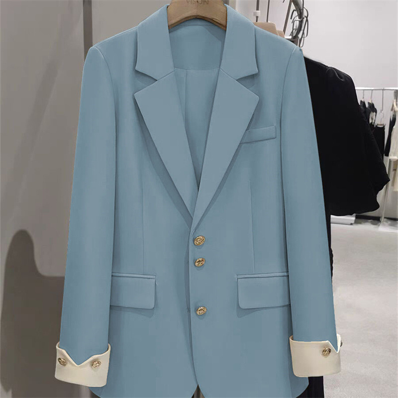 Fashion Ladies Blazer Color Bl - Women Formal Wear Winter reseña y precio