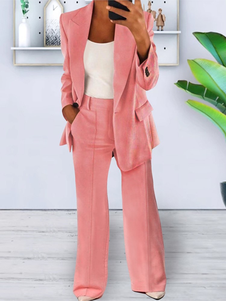 Autumn Fashion New Women's 2PC - Women Formal Wear Trousers reseña y precio