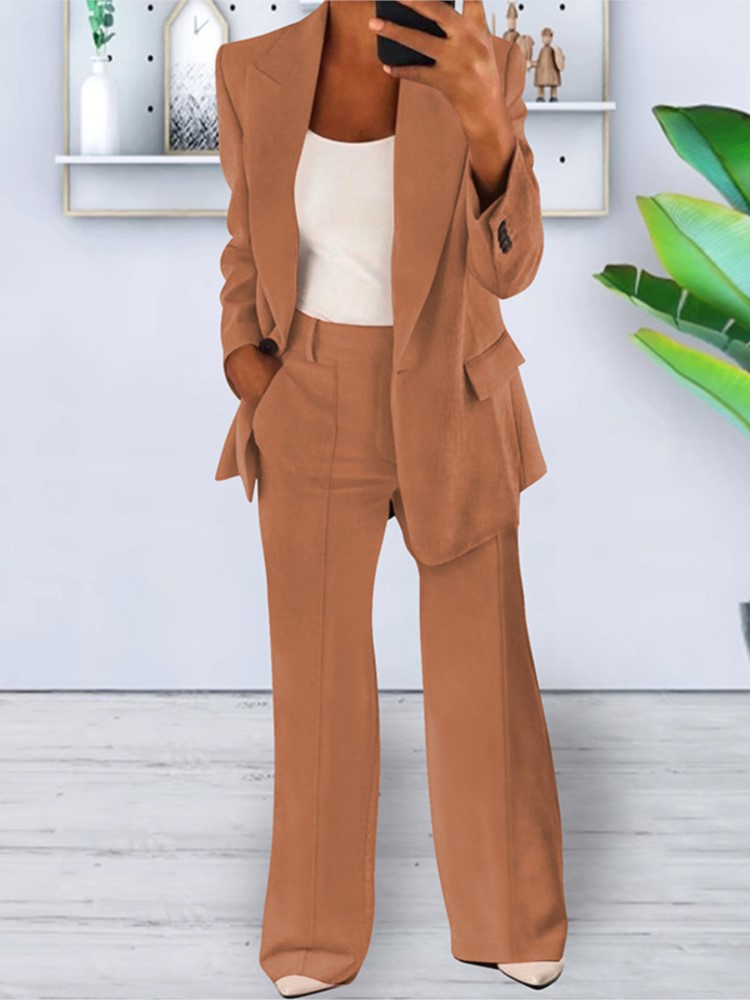 Autumn Fashion New Women's 2PC - Women Formal Wear Trousers reseña y precio