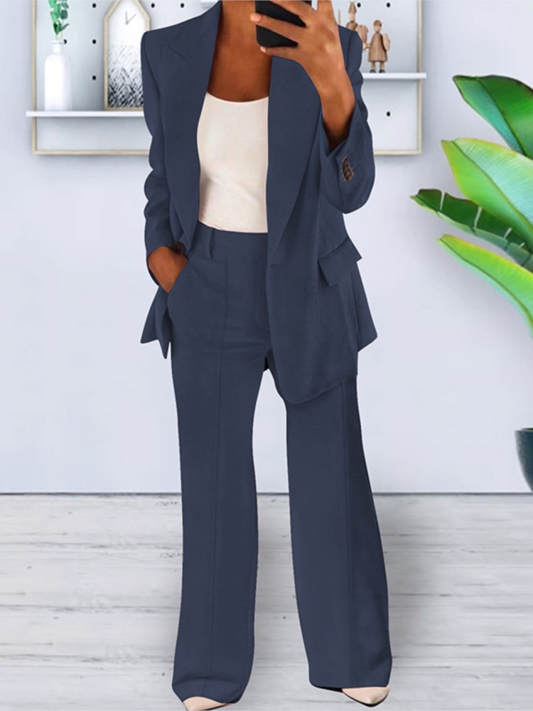 Autumn Fashion New Women's 2PC - Women Formal Wear Trousers reseña y precio