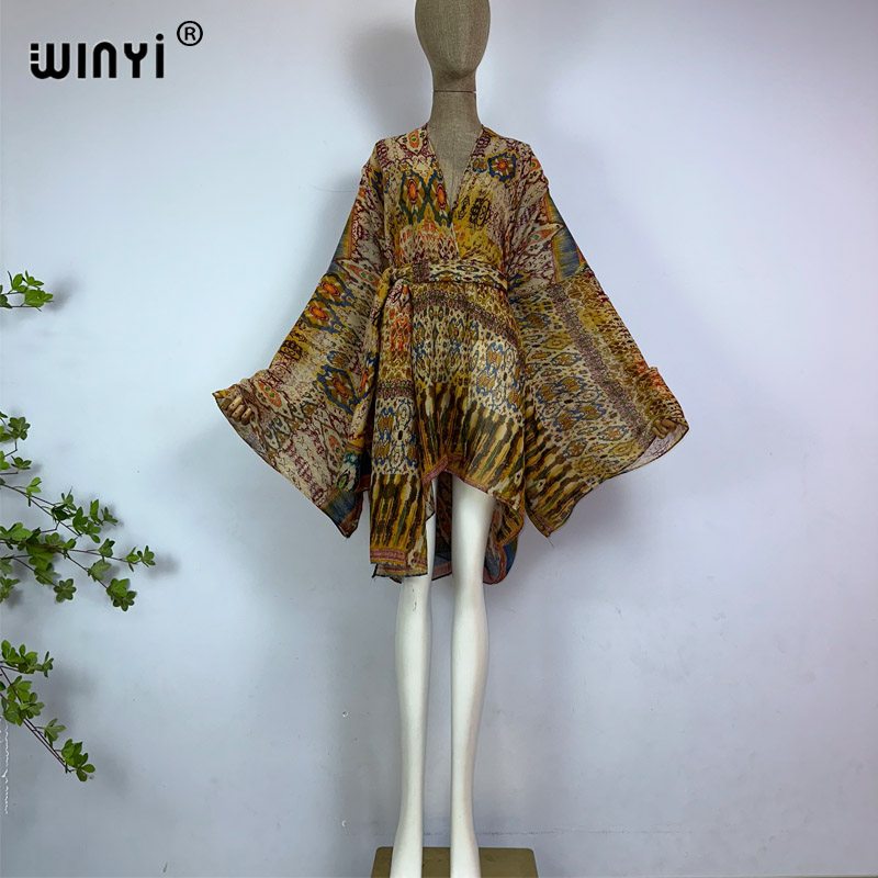 WINYI kimono with belt summer  - Young Women'S Formal Wear reseña y precio