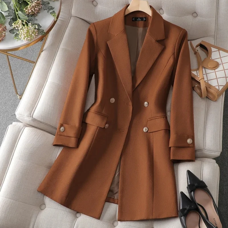 Autumn Winter Jacket Women Lon - Women Formal Wear Winter reseña y precio