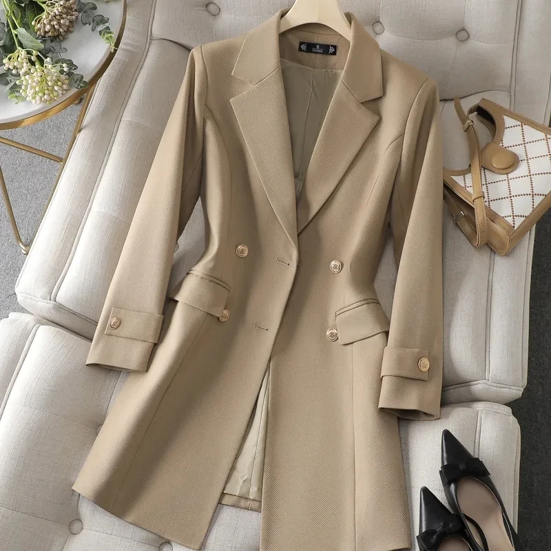 Autumn Winter Jacket Women Lon - Women Formal Wear Winter reseña y precio
