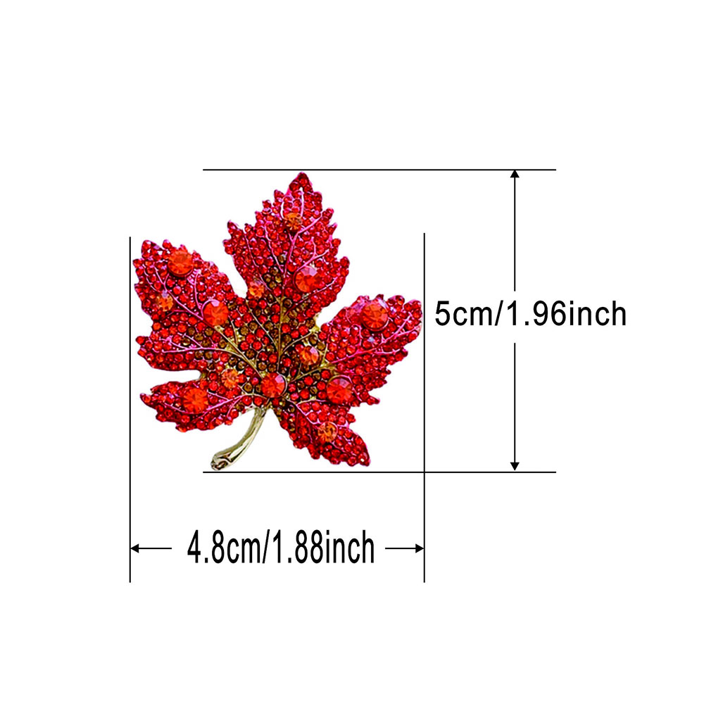 High-End Rhinestone Maple Leaf - High End Women'S Formal Wear reseña y precio