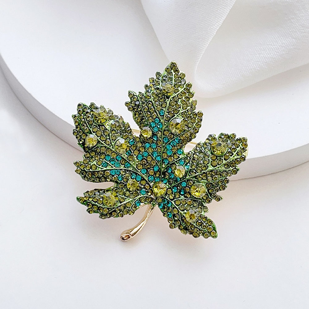 High-End Rhinestone Maple Leaf - High End Women'S Formal Wear reseña y precio