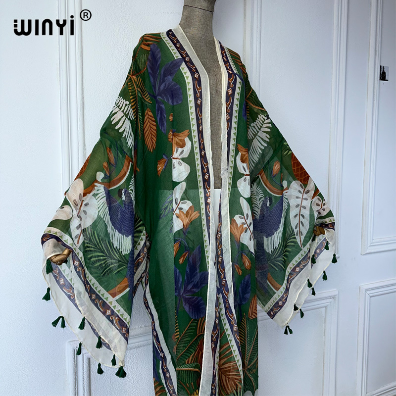 WINYI NEW kimono print Women c - Young Women'S Formal Wear reseña y precio