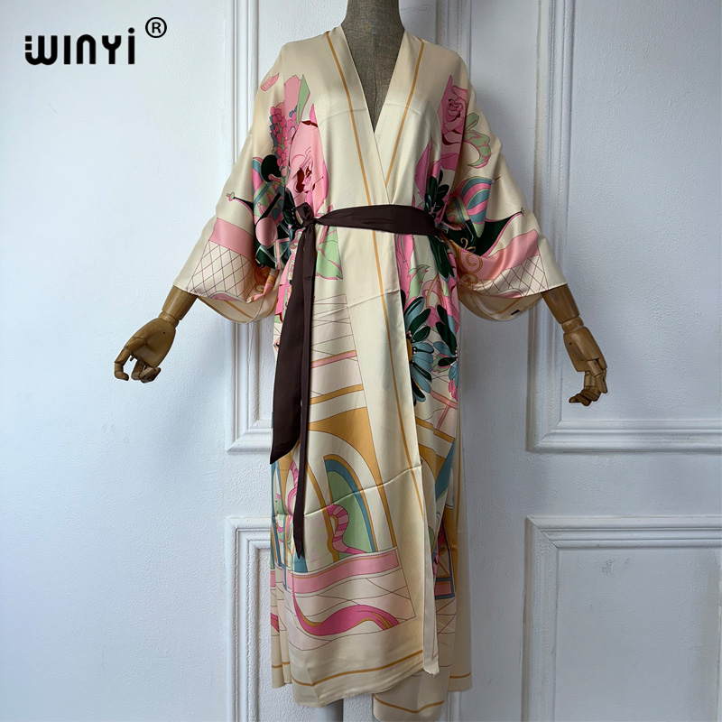 WINYI summer print Middle east - Young Women'S Formal Wear reseña y precio