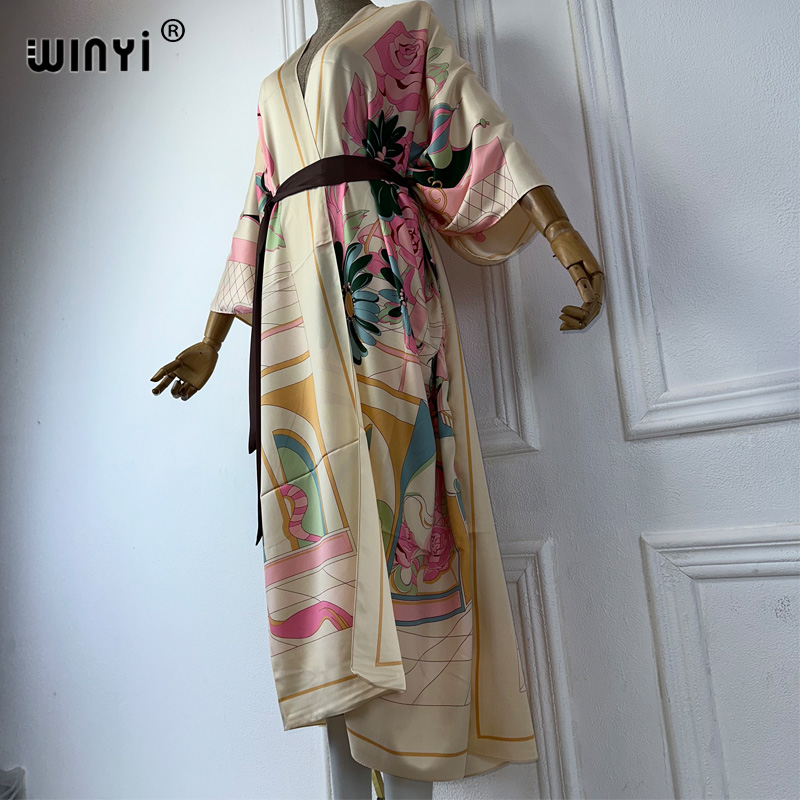WINYI summer print Middle east - Young Women'S Formal Wear reseña y precio