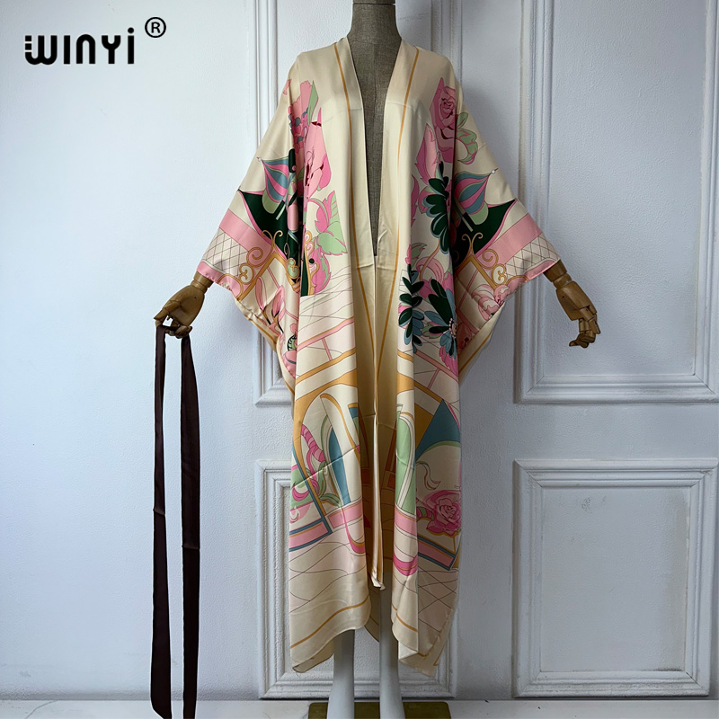 WINYI summer print Middle east - Young Women'S Formal Wear reseña y precio