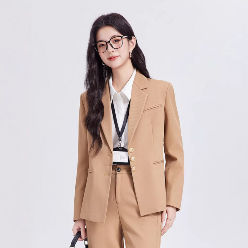 Khaki women's suit set, high-e - High End Women'S Formal Wear reseña y precio
