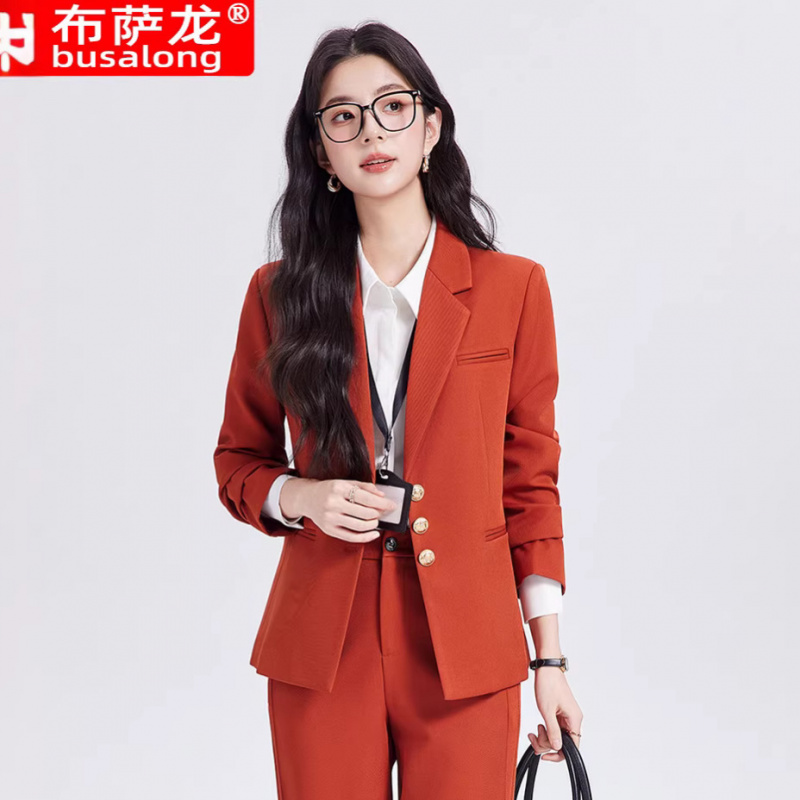 Khaki women's suit set, high-e - High End Women'S Formal Wear reseña y precio