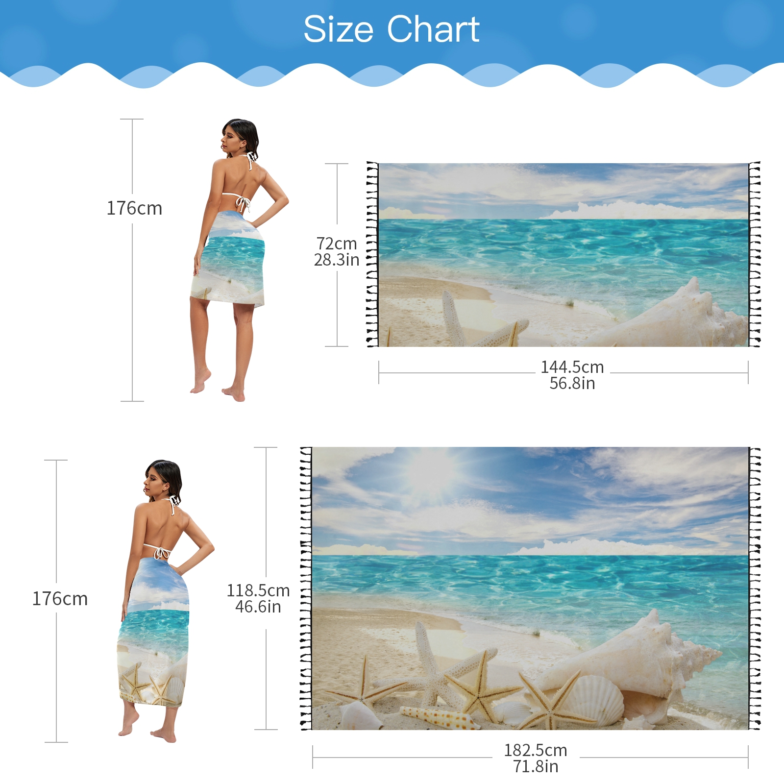 Sexy Women Chiffon Swimwear Pa - Young Women'S Formal Wear reseña y precio