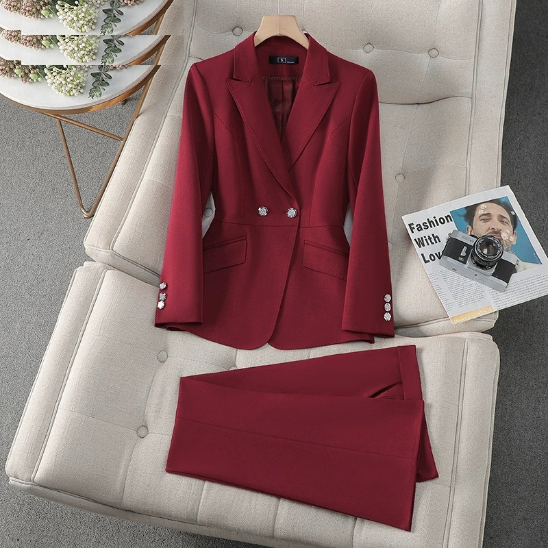 New Fashion Pant Suits for Wom - Women Formal Wear Winter reseña y precio