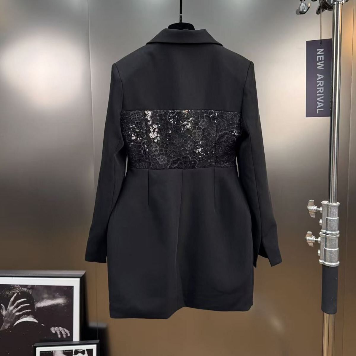 KT Elegant Lace Sequin Blazer  - Women Formal Wear Outfits reseña y precio