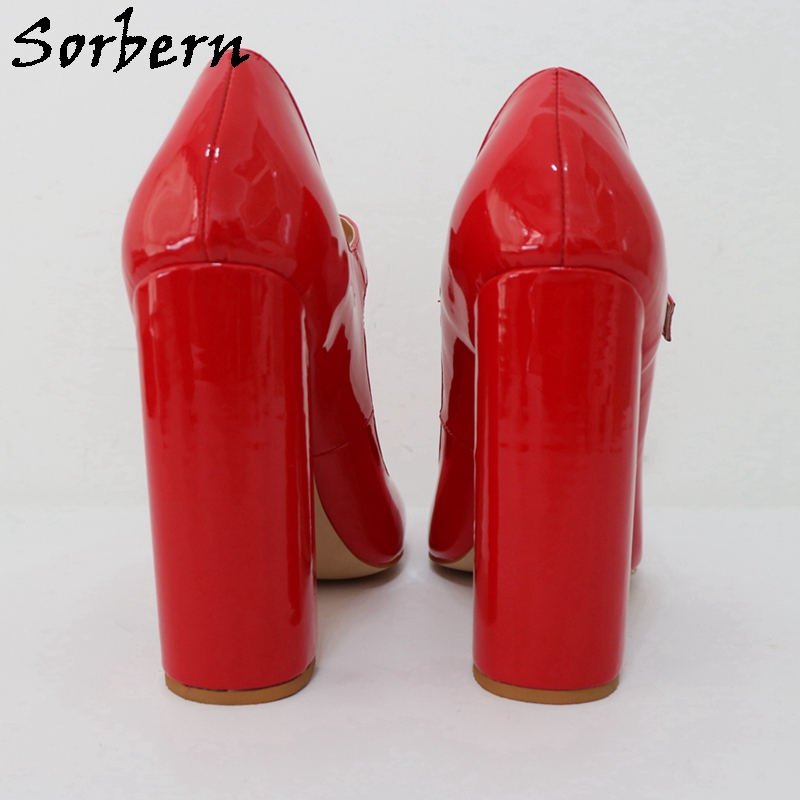 Sorbern 15cm Mary Janes Women  - Pump Heel Block reseña y precio