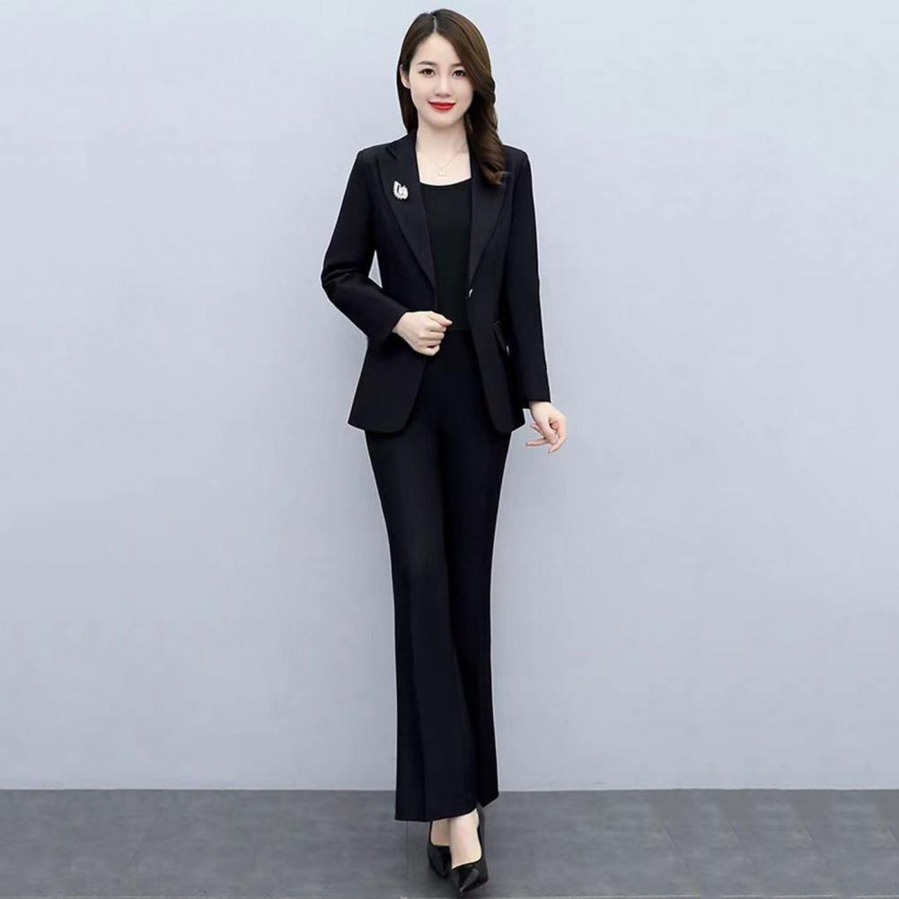2 Pcs/Set Lady Formal Coat Pan - Women Formal Wear Trousers reseña y precio