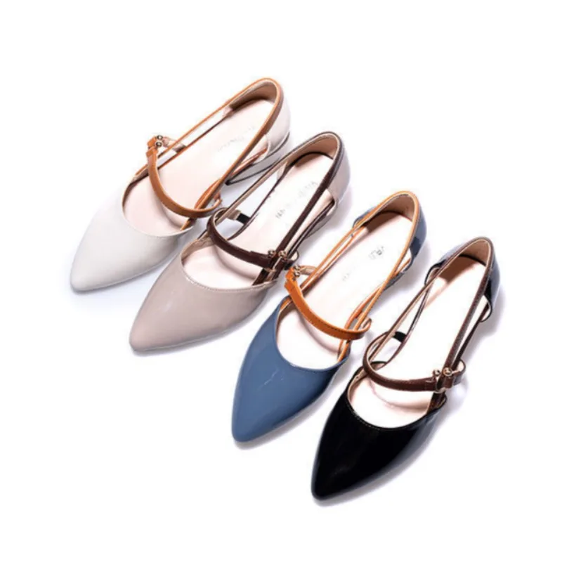 Women Two Tone Slingback Shoes - Pump Heel Block reseña y precio
