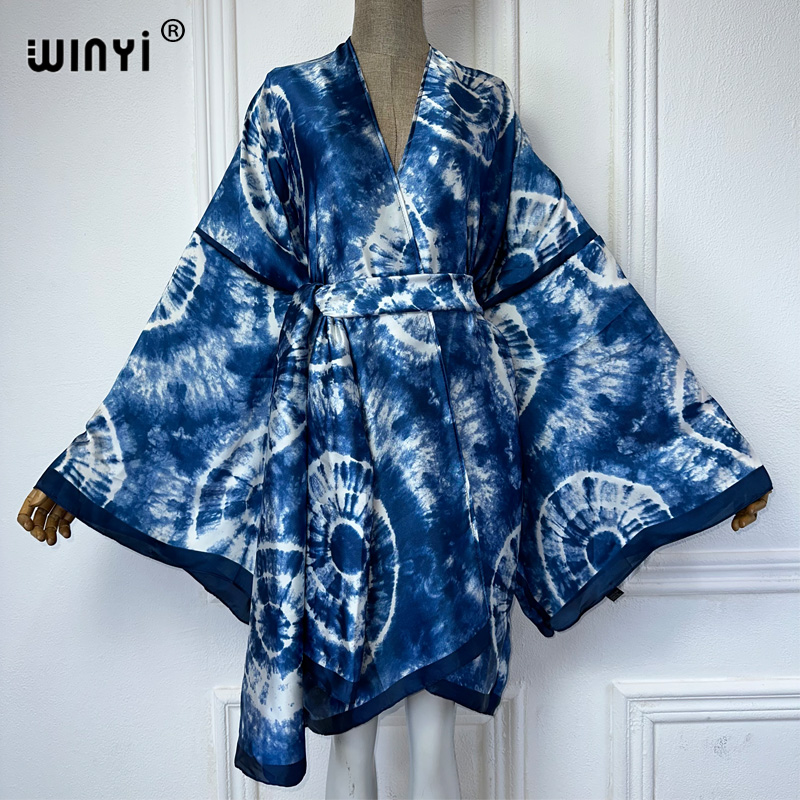 WINYI print kimono with belt a - Young Women'S Formal Wear reseña y precio