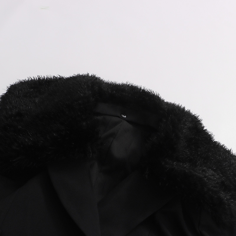 Fur Women Coat Windbreaker Bel - Women Formal Wear Winter reseña y precio