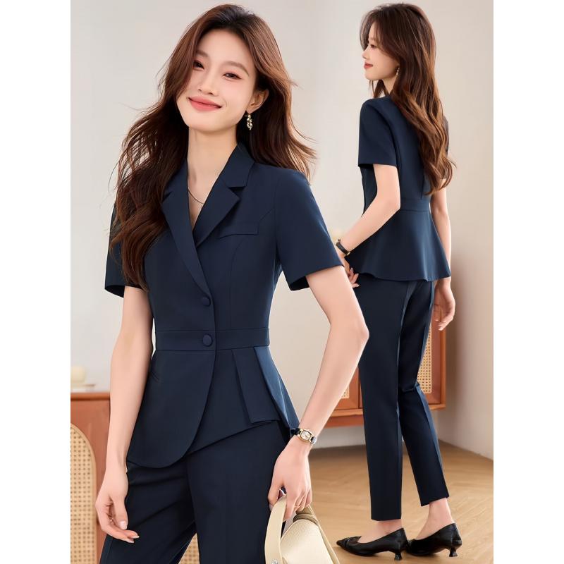 Navy blue women's thin profess - Women Formal Wear Store reseña y precio